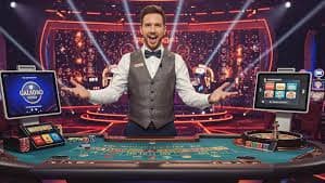 cicak 2d live blackjack table displayed on mobile phone screen